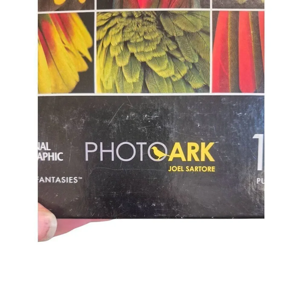 Buffalo Games National Geographic Photoark Feathered Fantasies 1000 pc Jigsaw Pu